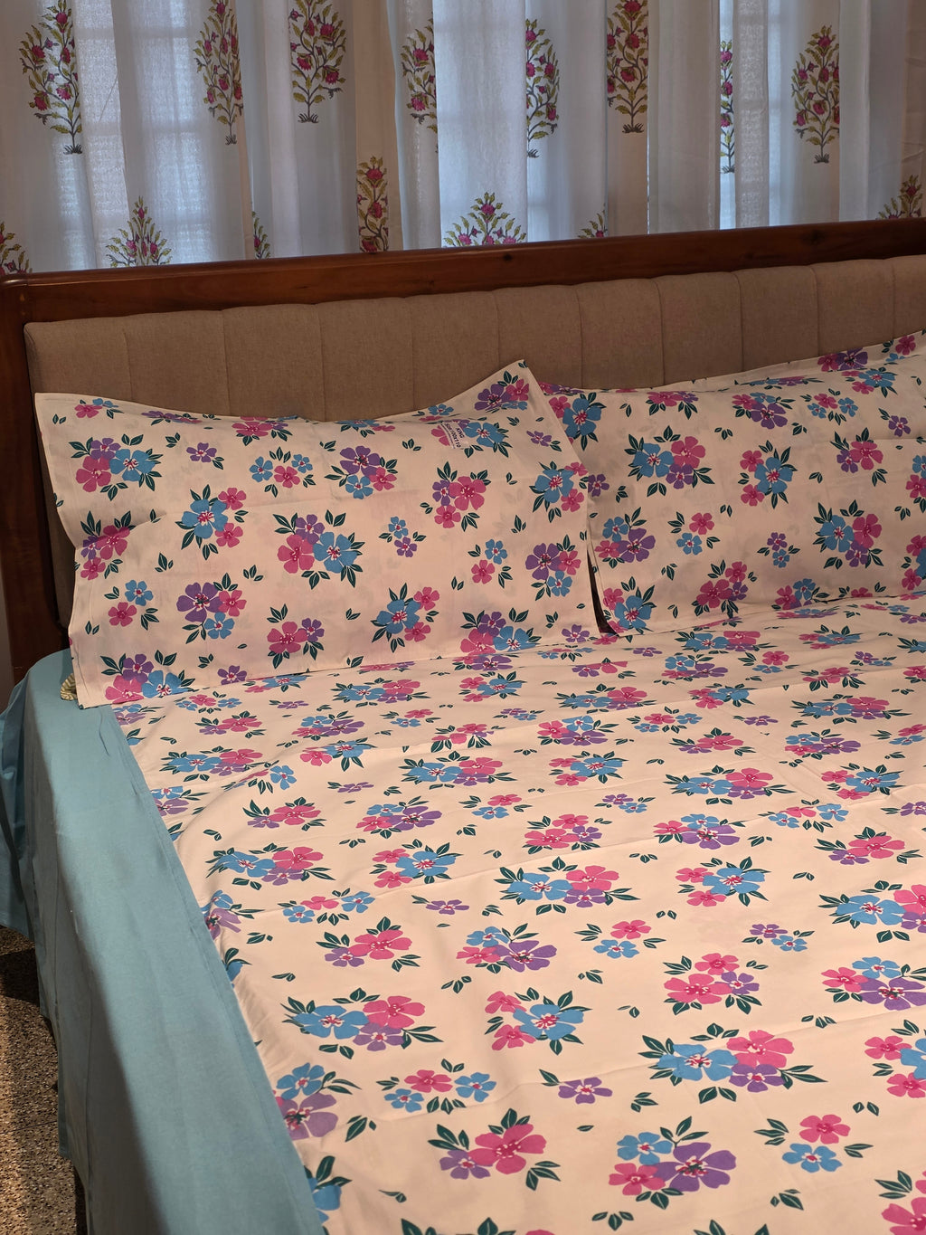 King Border Bedsheet Set