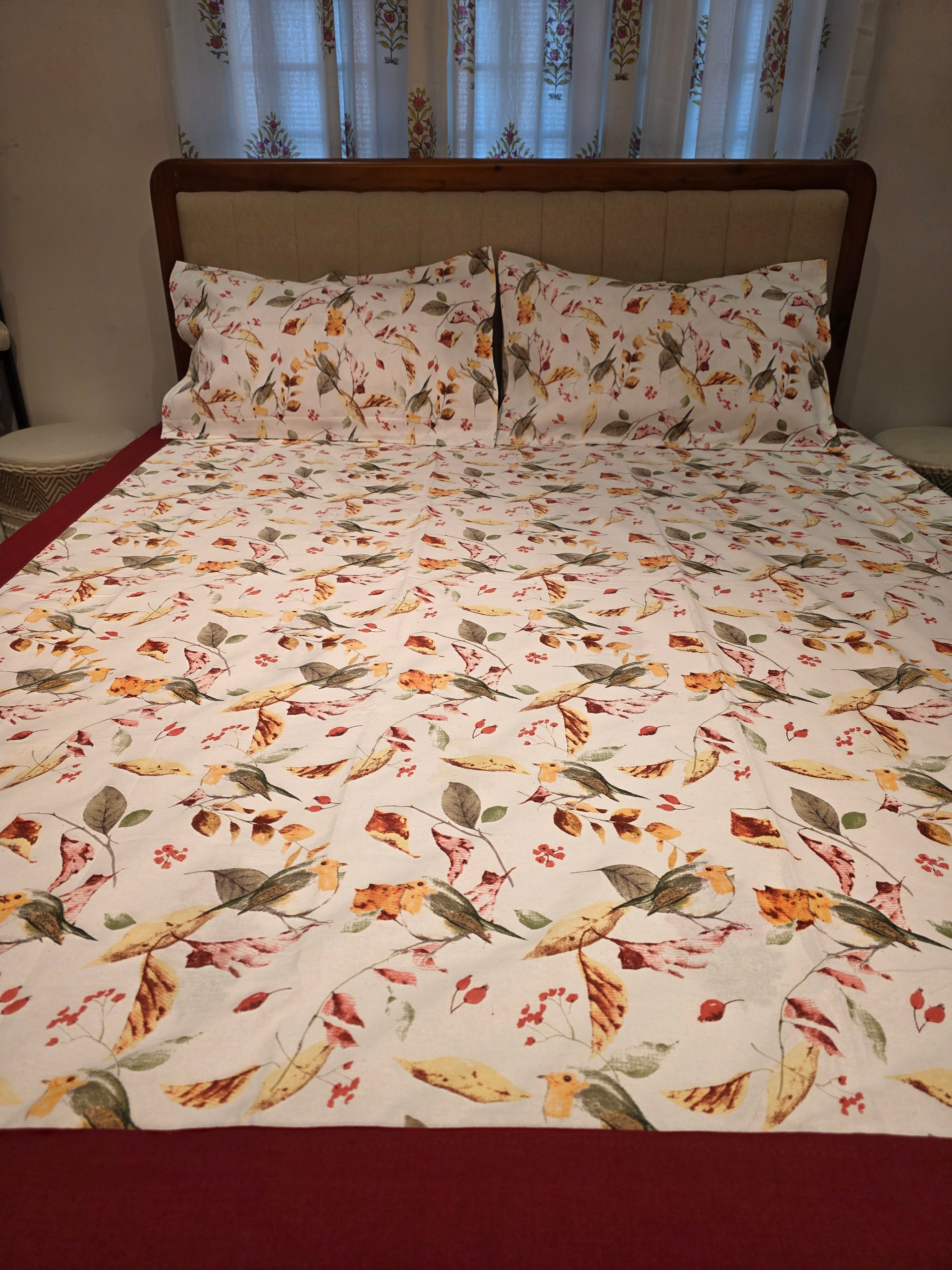 King Border Bedsheet Set