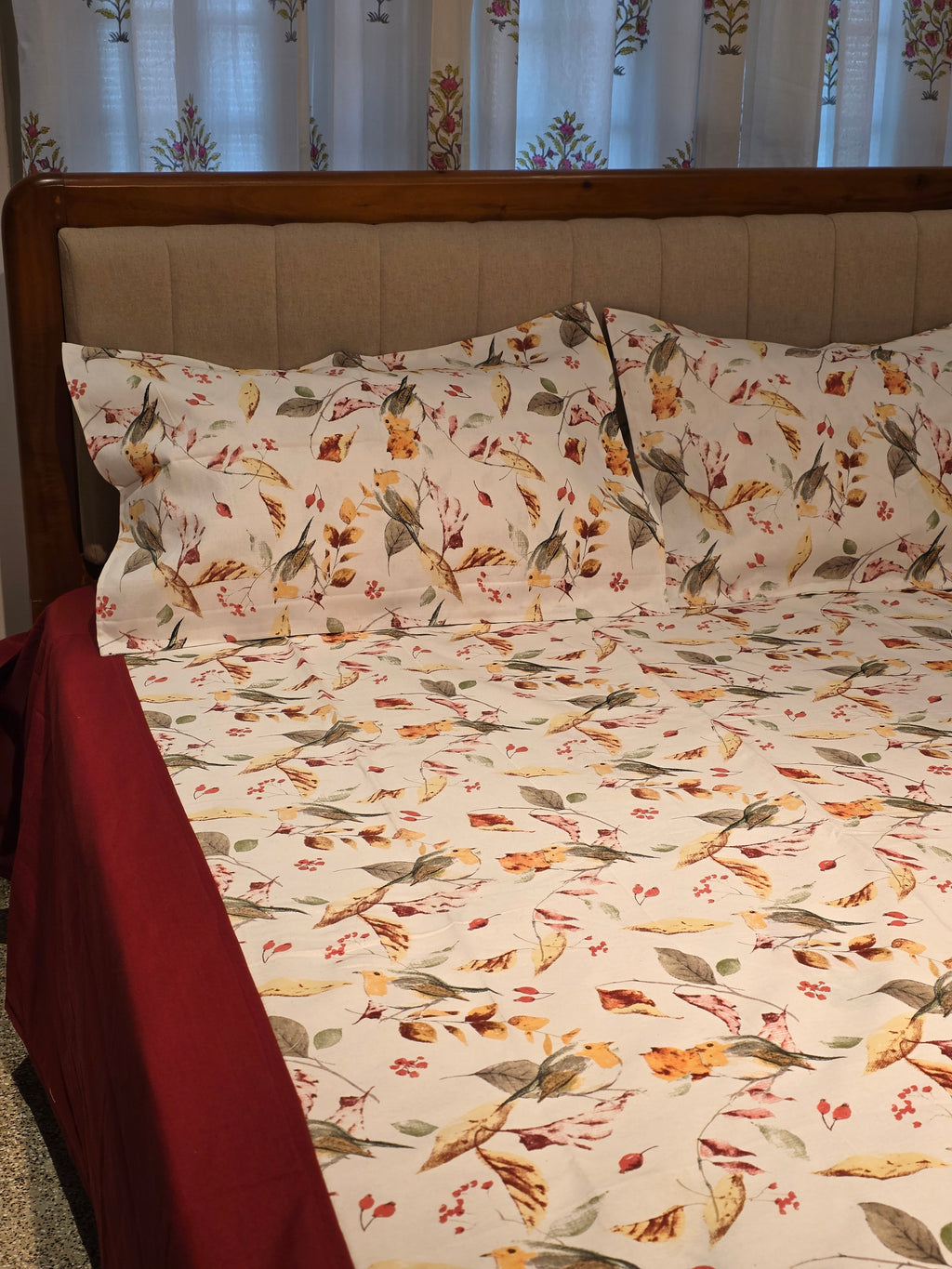 King Border Bedsheet Set
