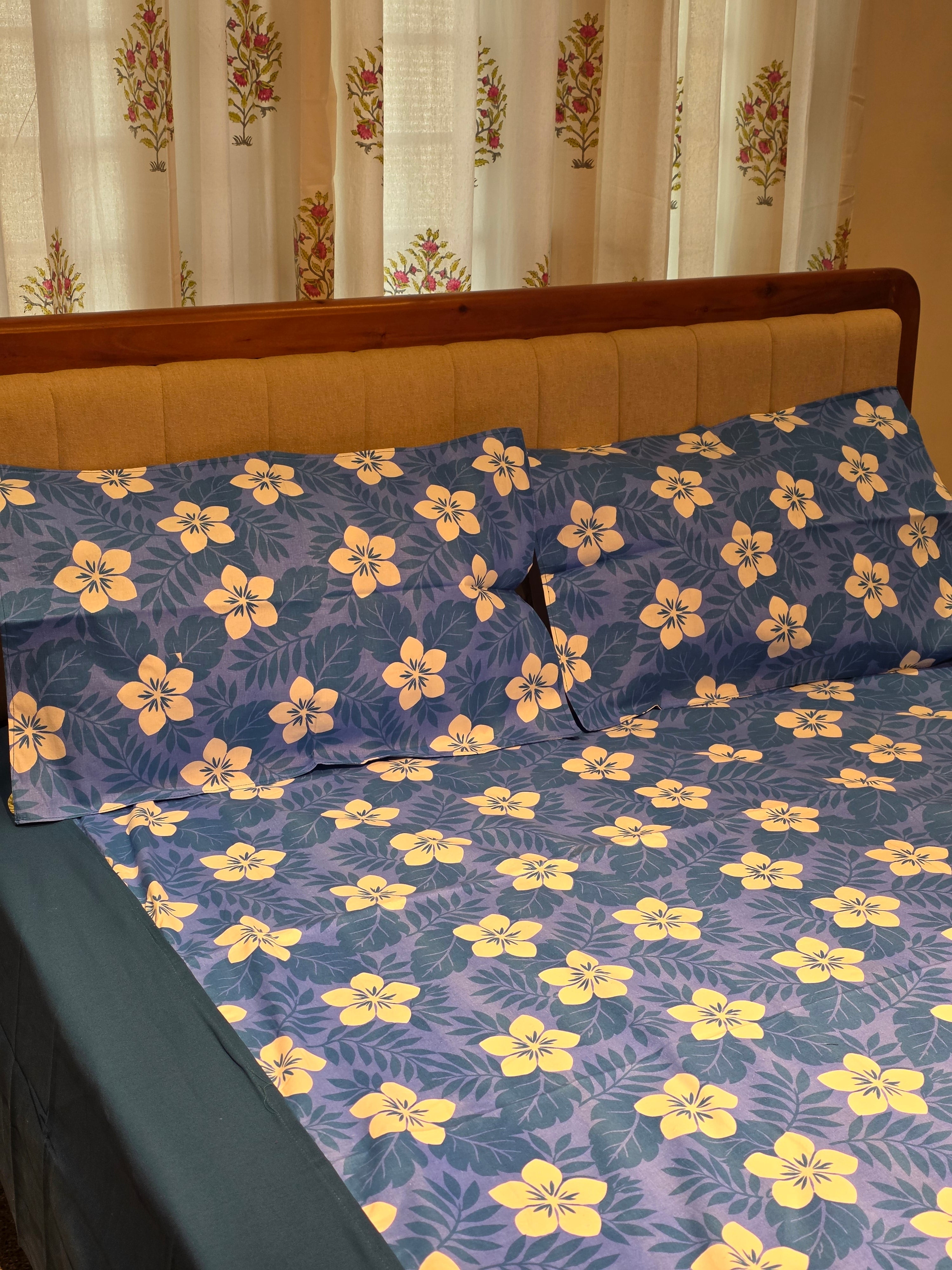 King Border Bedsheet Set