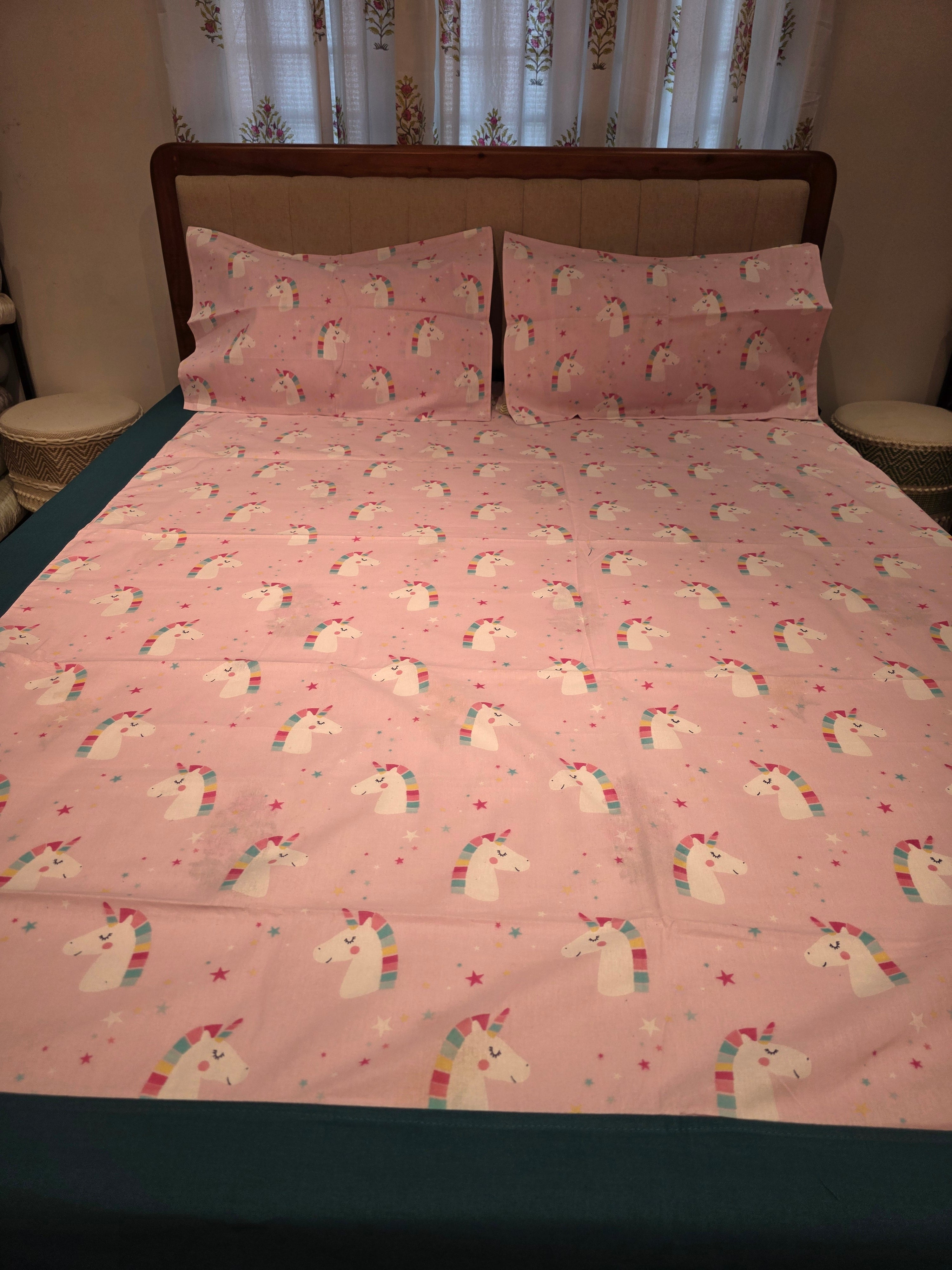 King Border Bedsheet Set