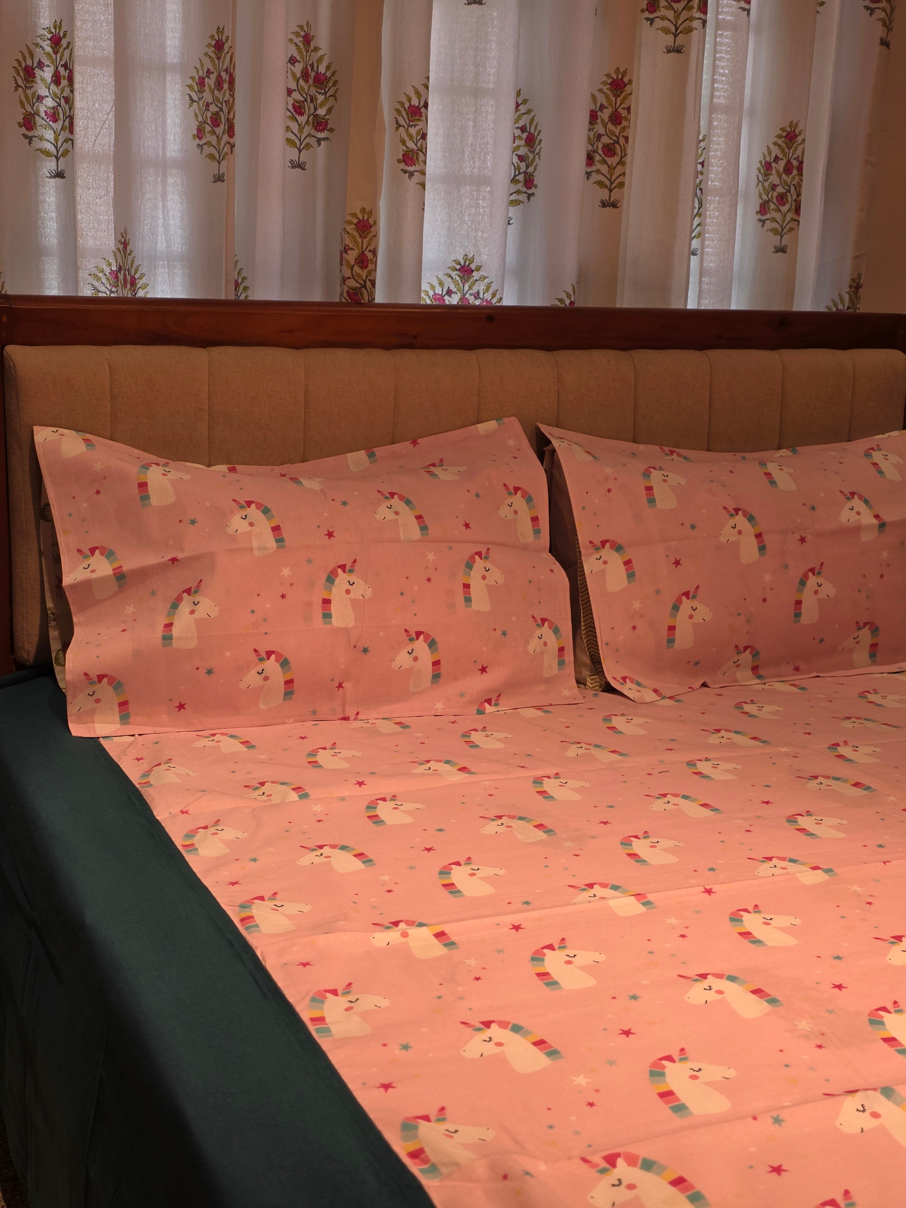 King Border Bedsheet Set