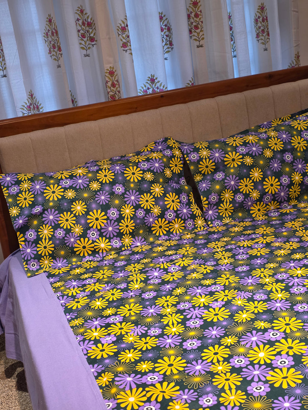 King Border Bedsheet Set