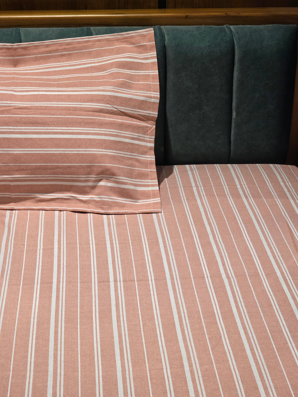 Pure Cotton Pastel Single Bedsheet Set