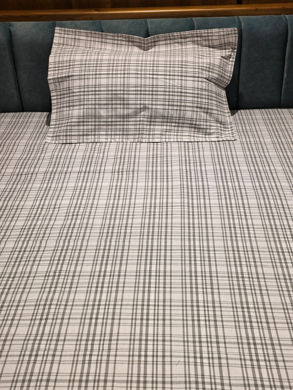 Pure Cotton Pastel Single Bedsheet Set