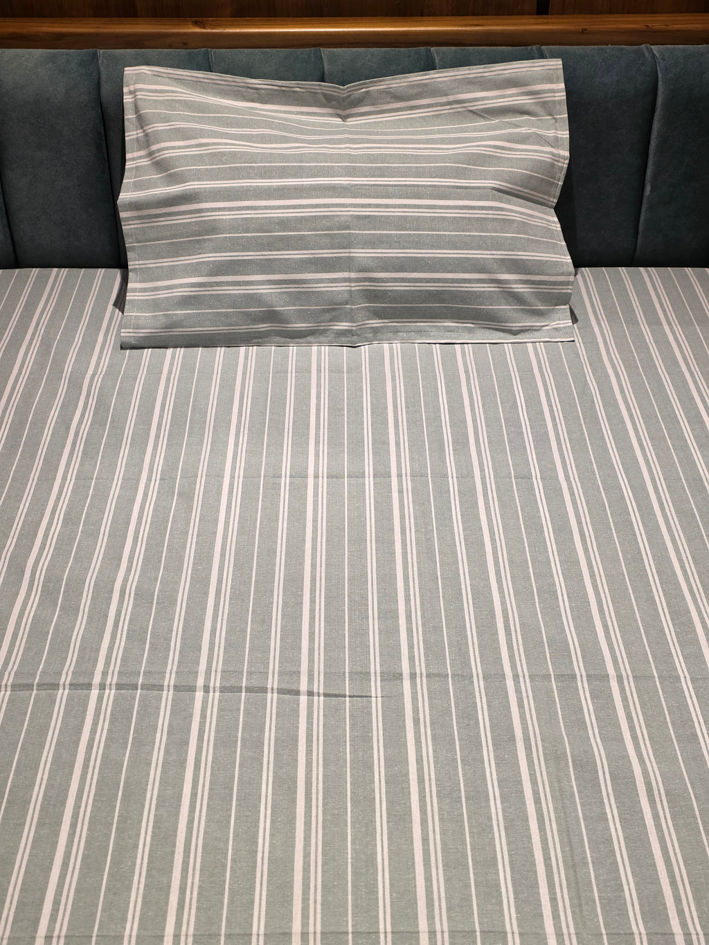 Pure Cotton Pastel Single Bedsheet Set