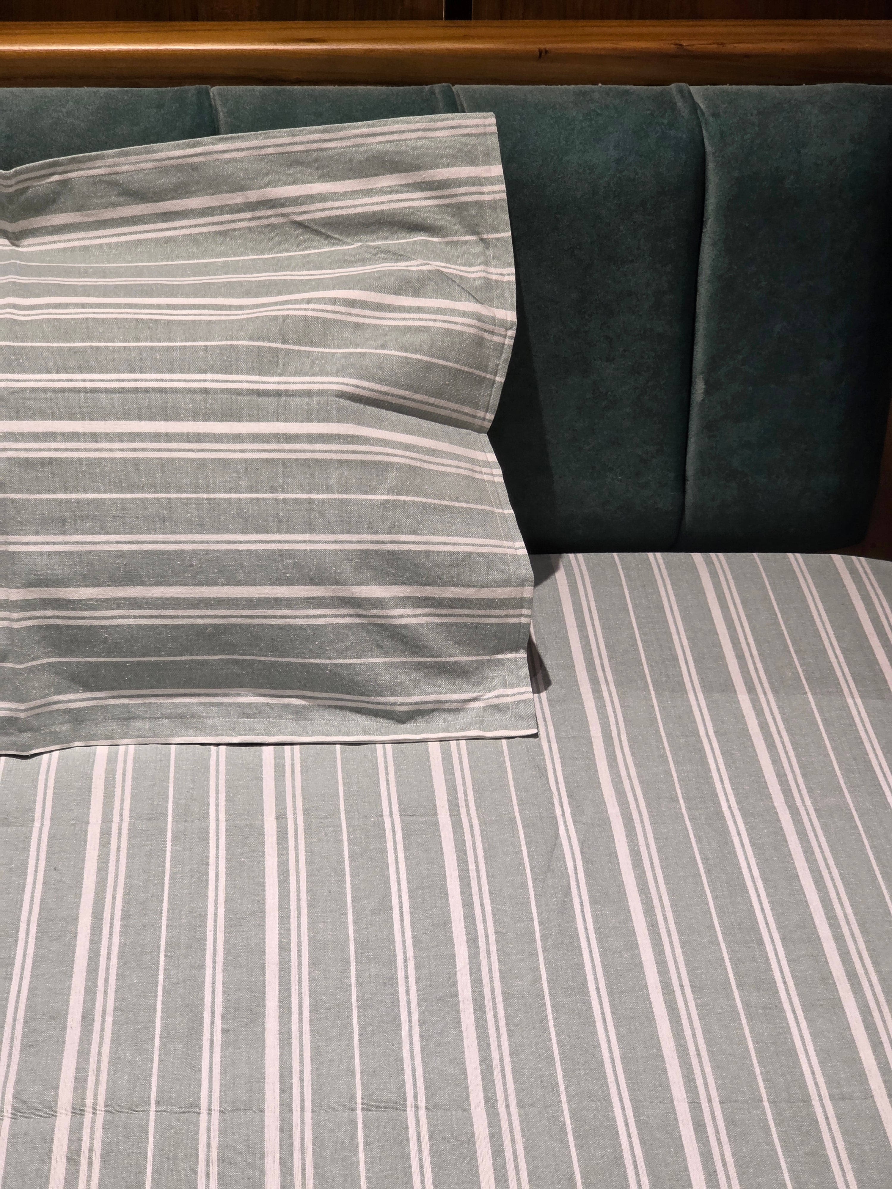 Pure Cotton Pastel Single Bedsheet Set