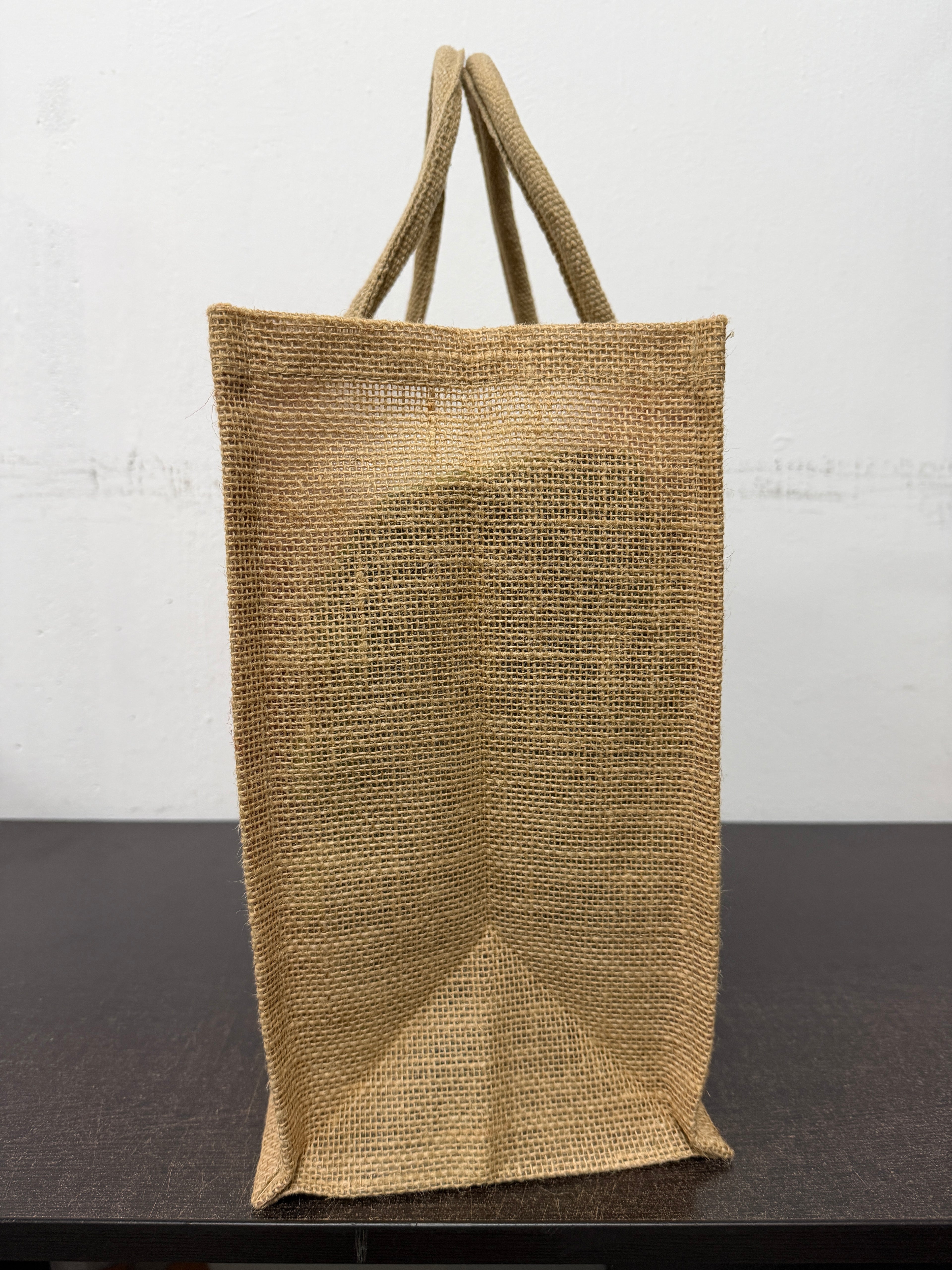 Christmas Themed Jute Bag Set of  10 Bags