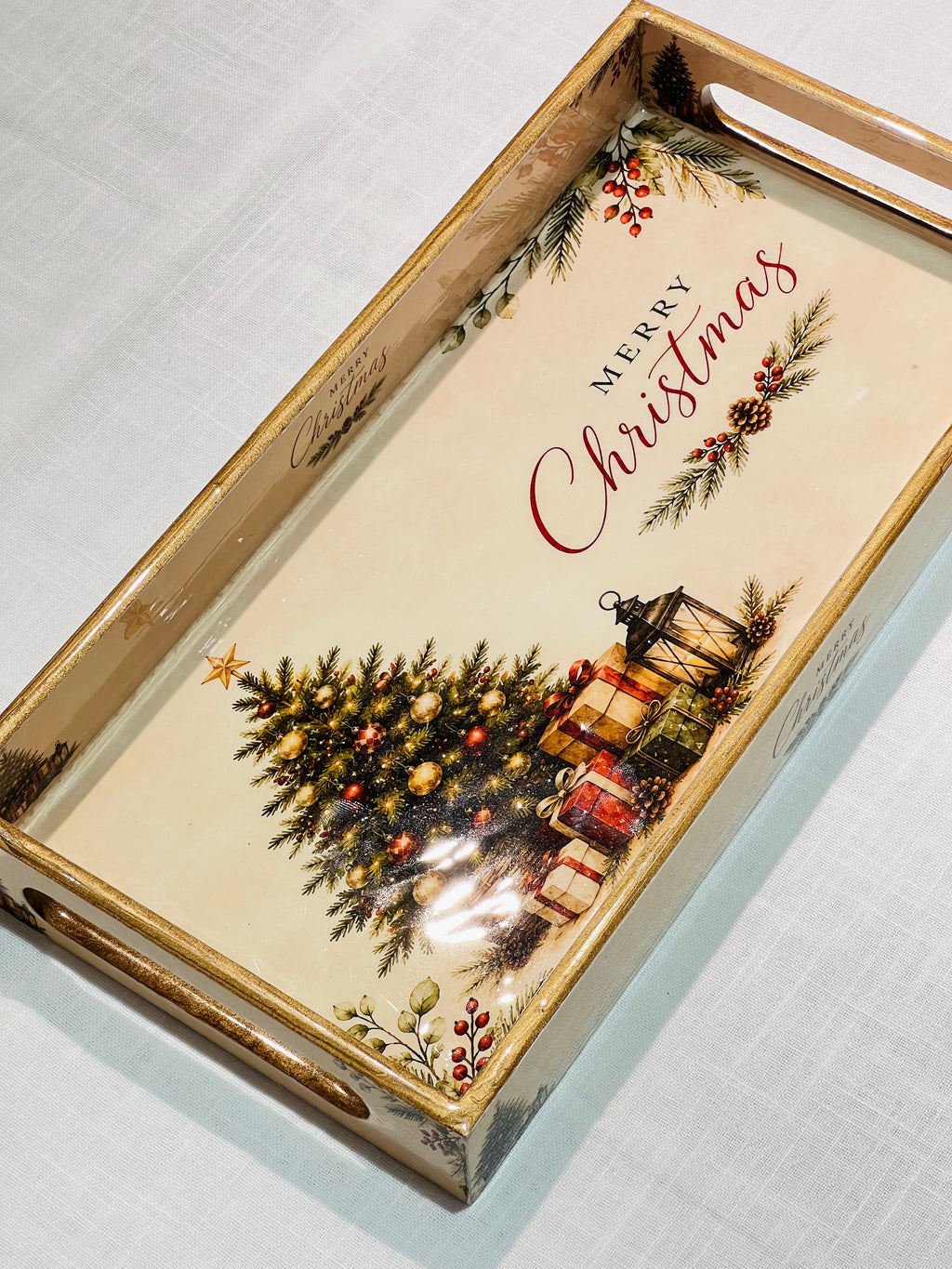 Wooden Tray (Size 12*6)