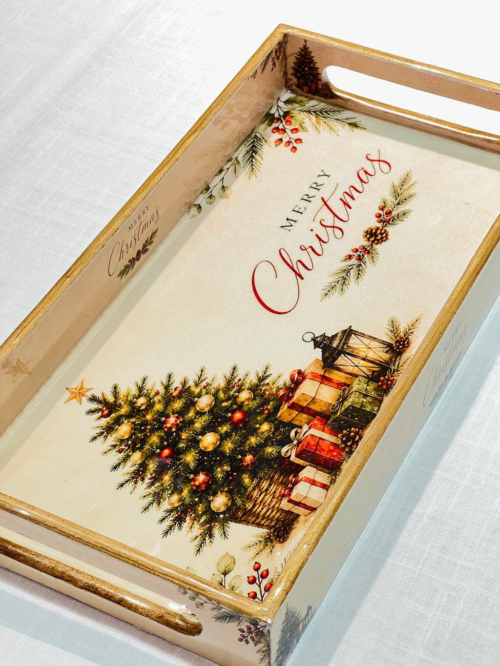 Wooden Tray (Size 12*6)
