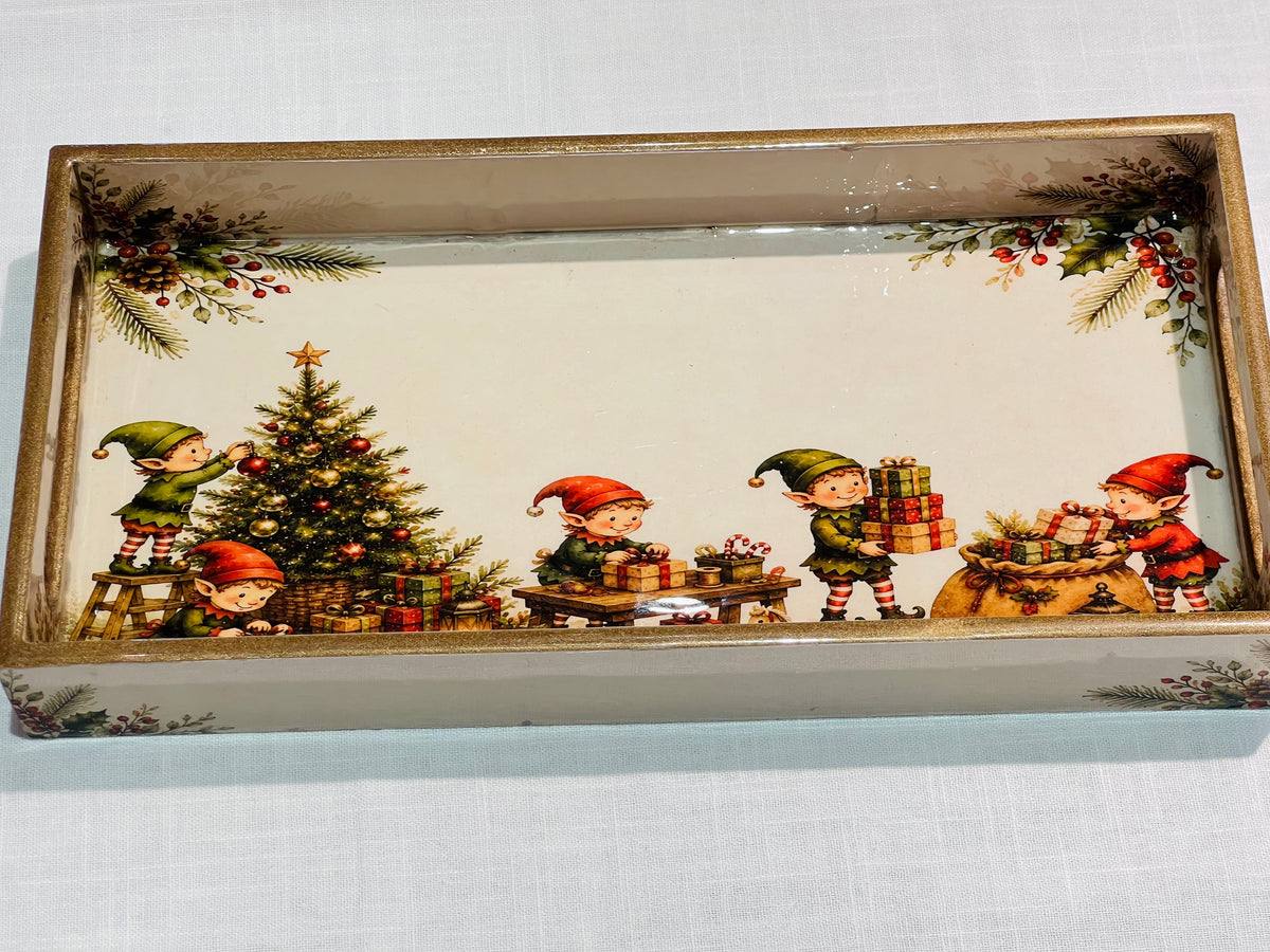Wooden Tray (Size14*8)