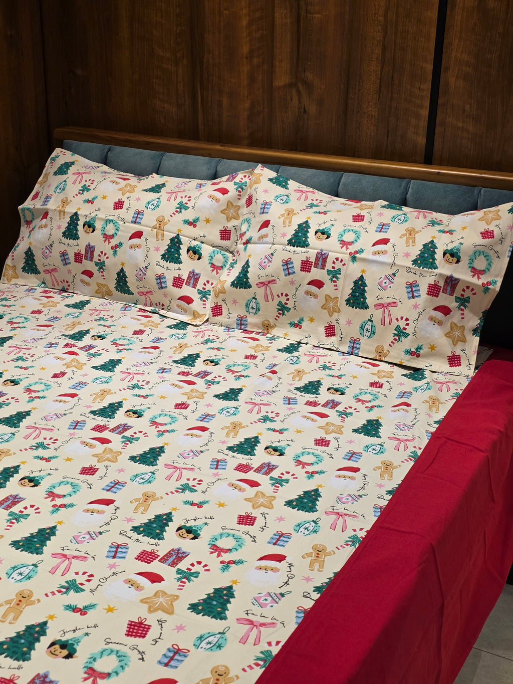 Xmas Theme Bedsheets