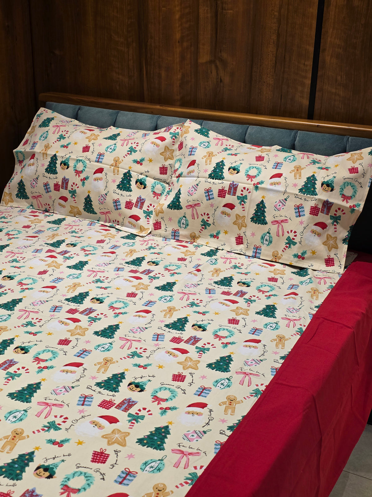 Xmas Theme Bedsheets