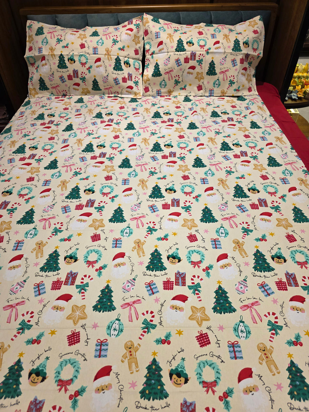 Xmas Theme Bedsheets