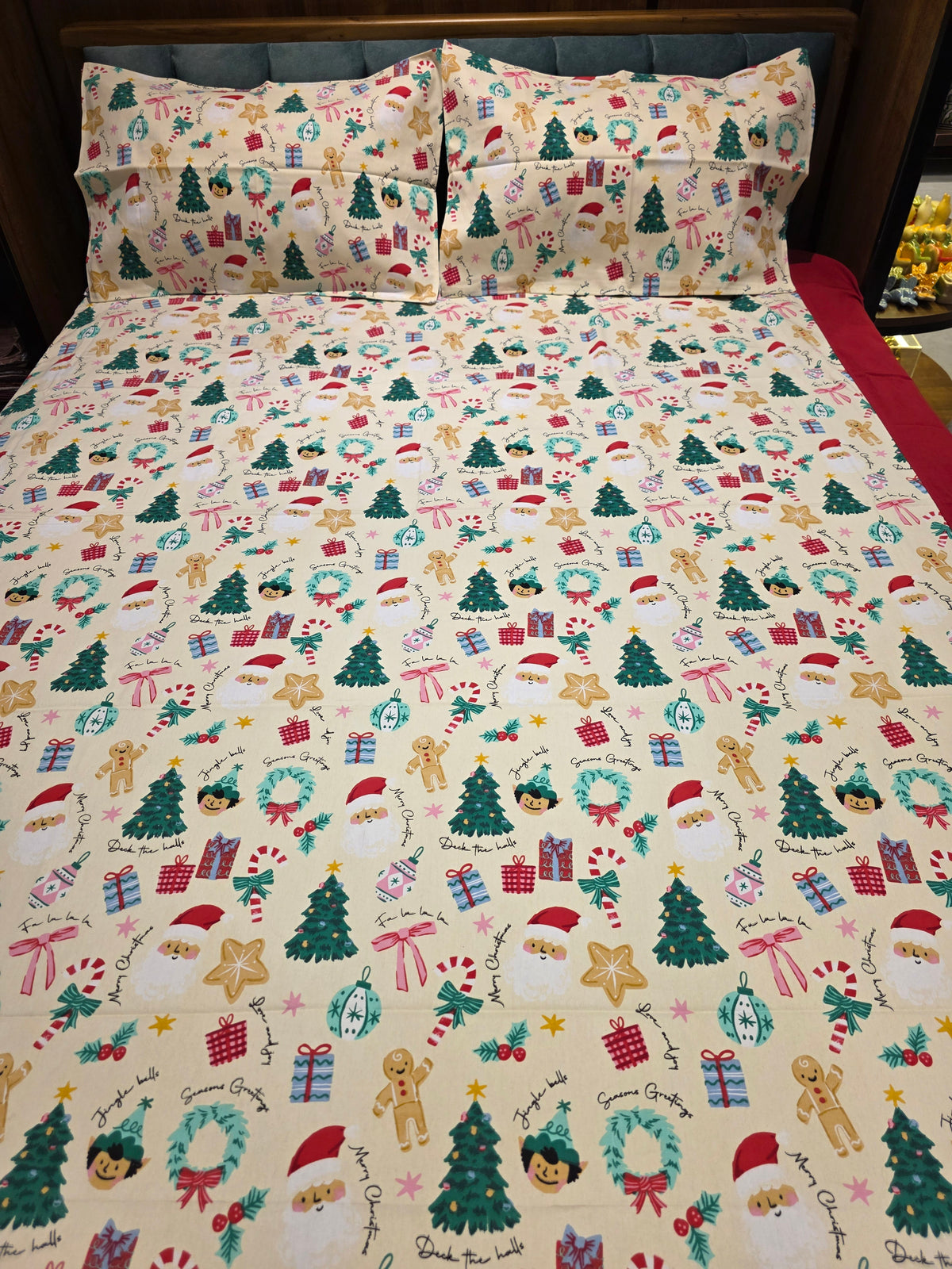 Xmas Theme Bedsheets