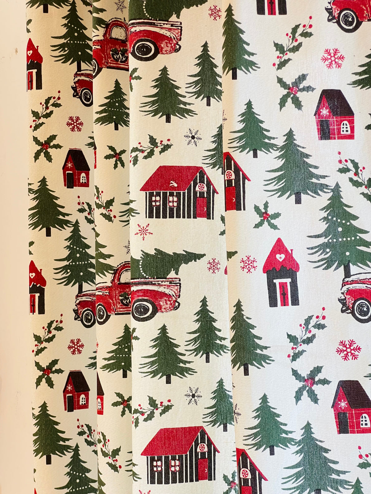 Xmas curtains