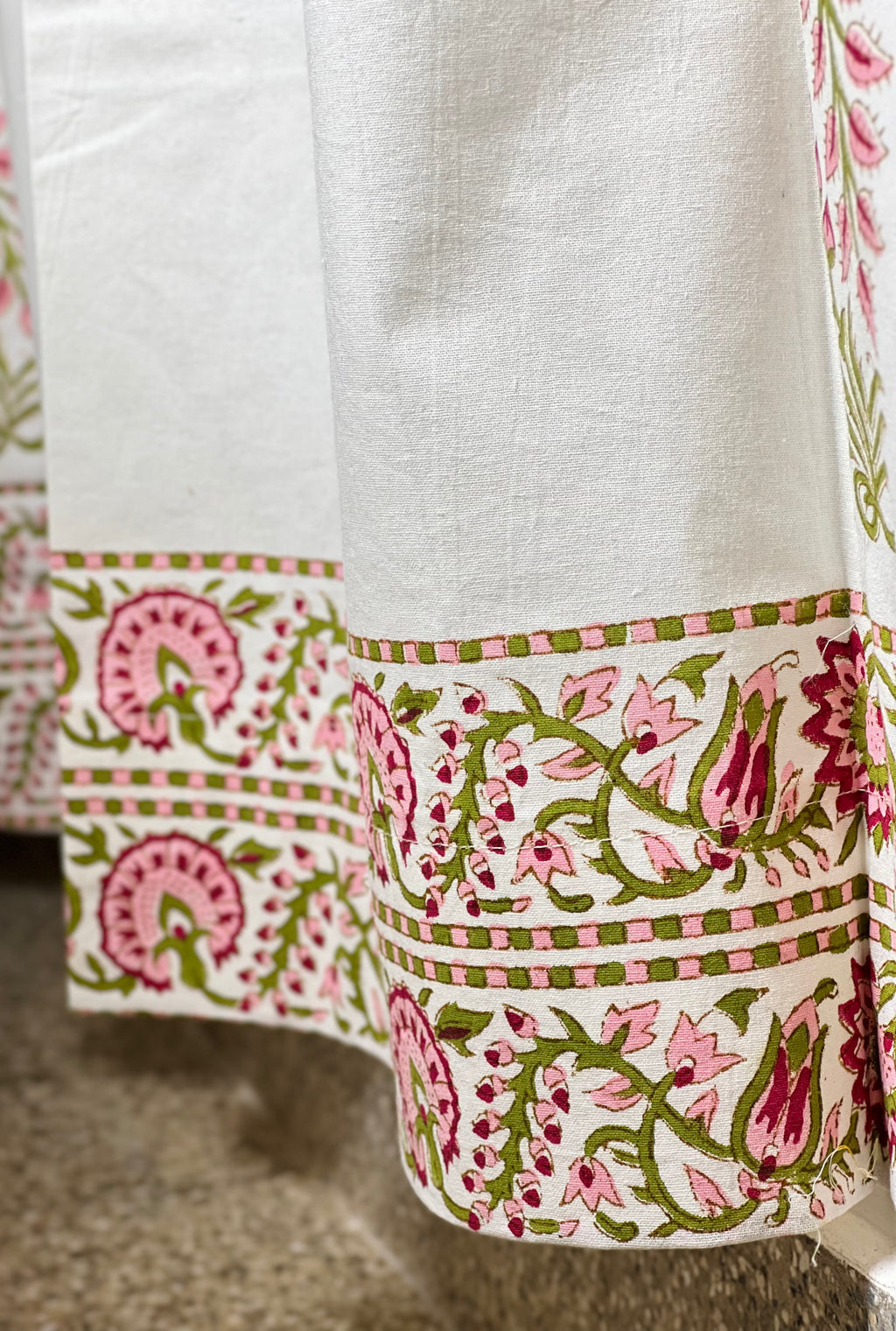 Hand Block Print Curtains – 7 FT