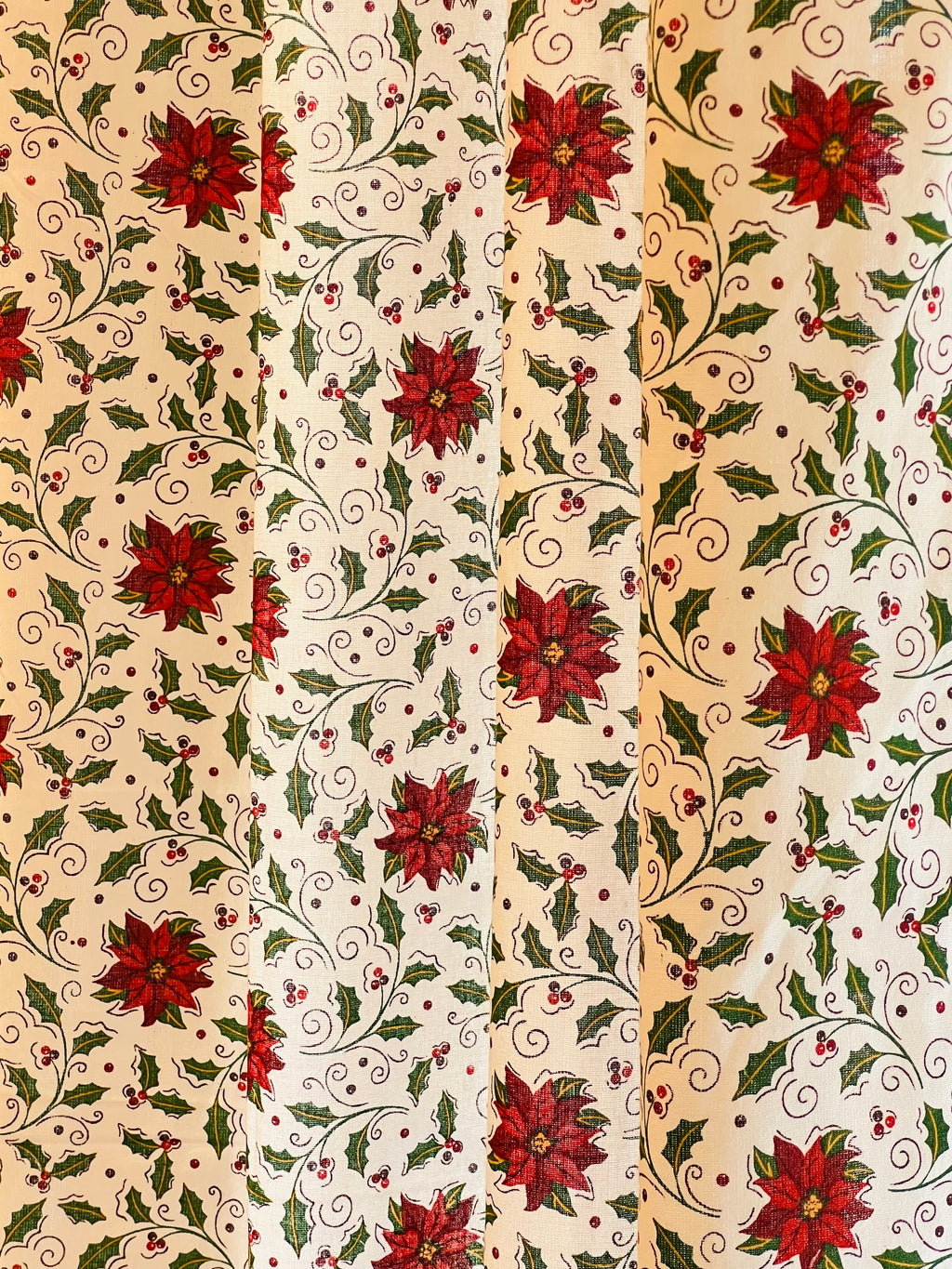 Xmas curtains