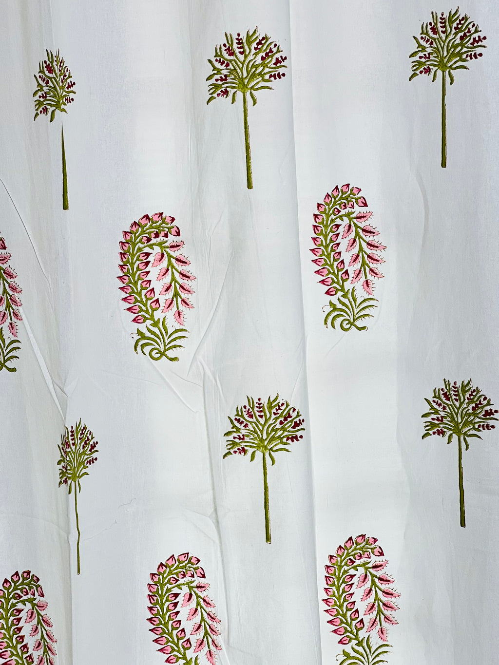Hand Block Print Curtains – 7 FT