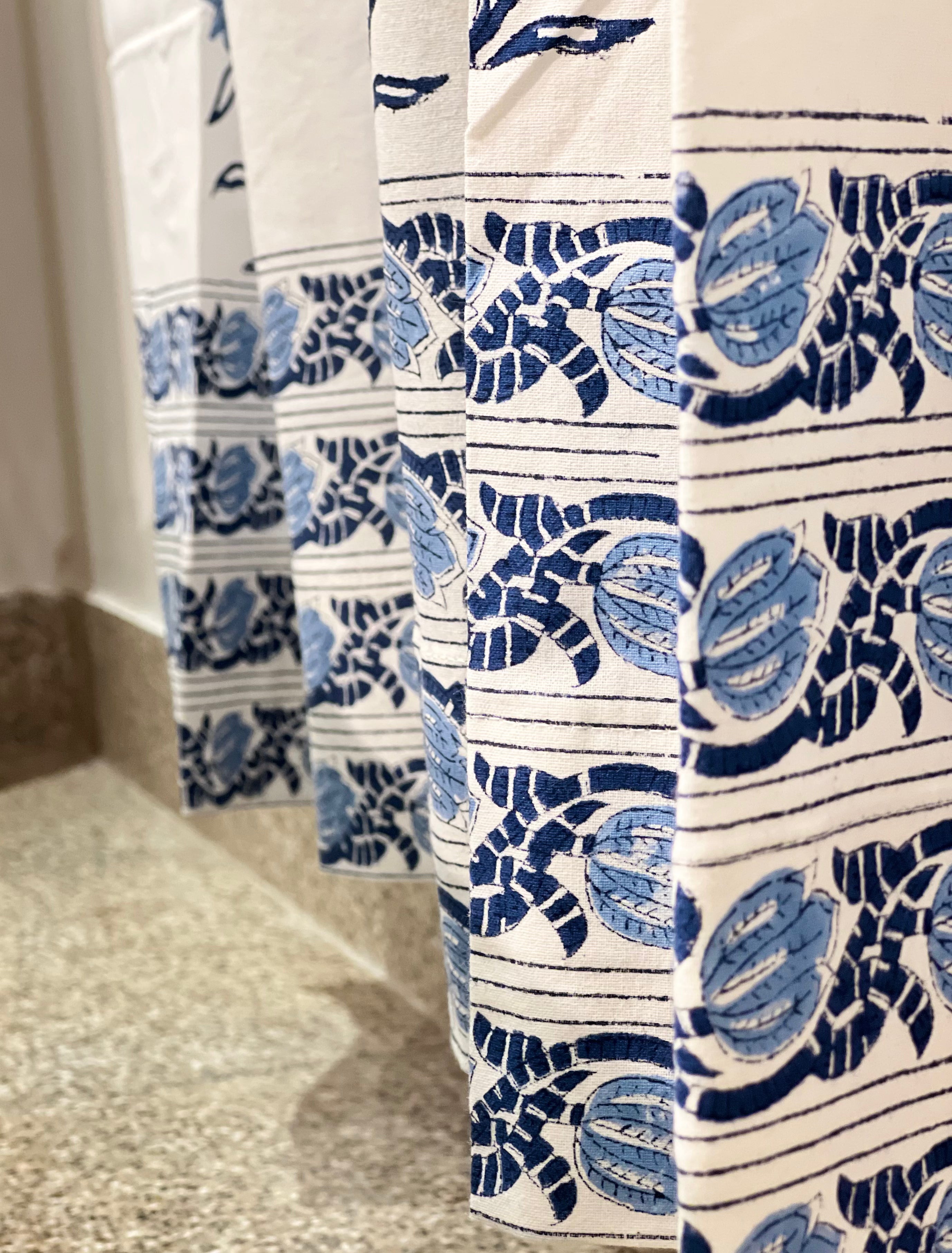 Hand Block Print Curtains – 7 FT