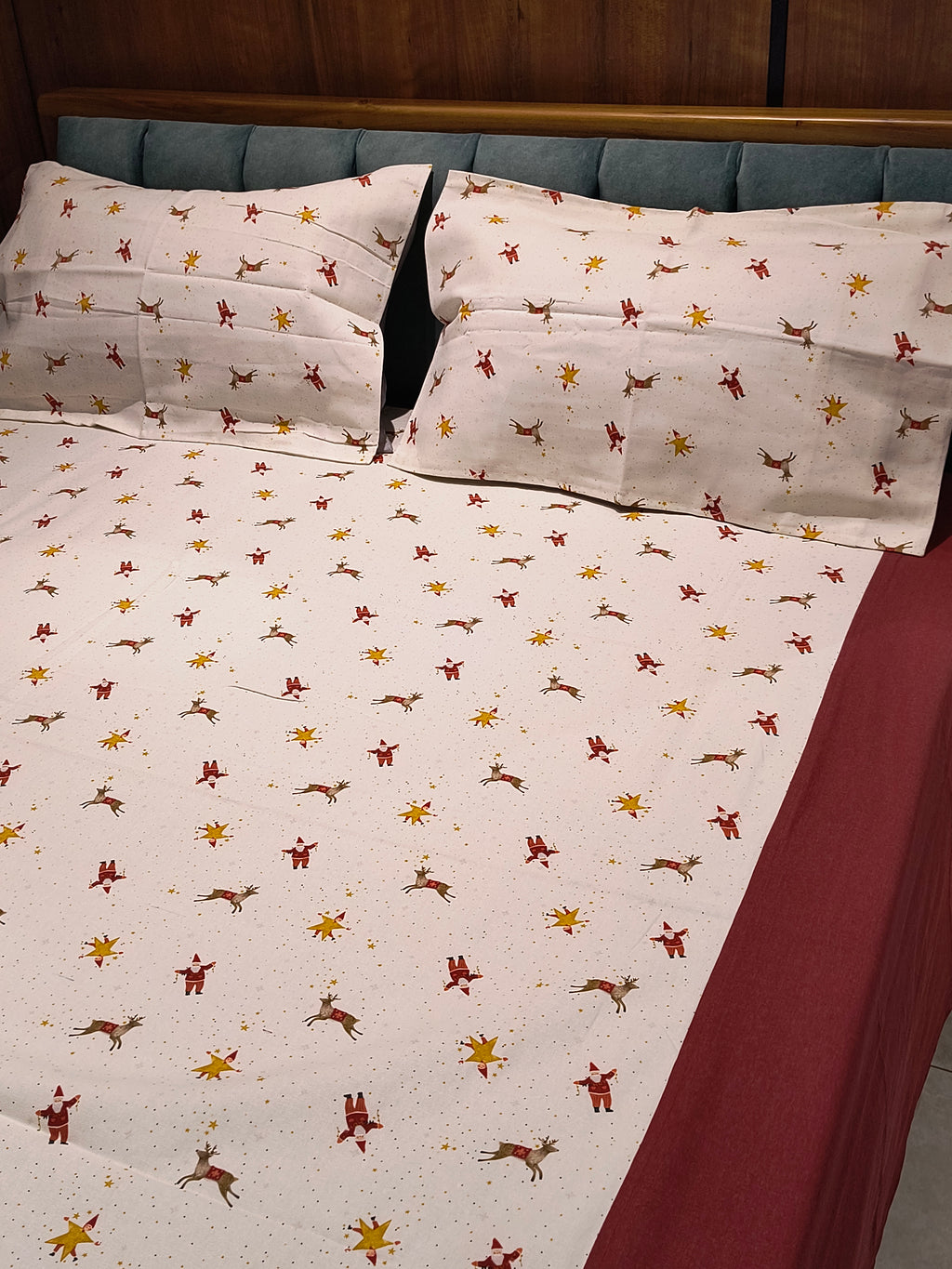 Xmas Theme Bedsheets