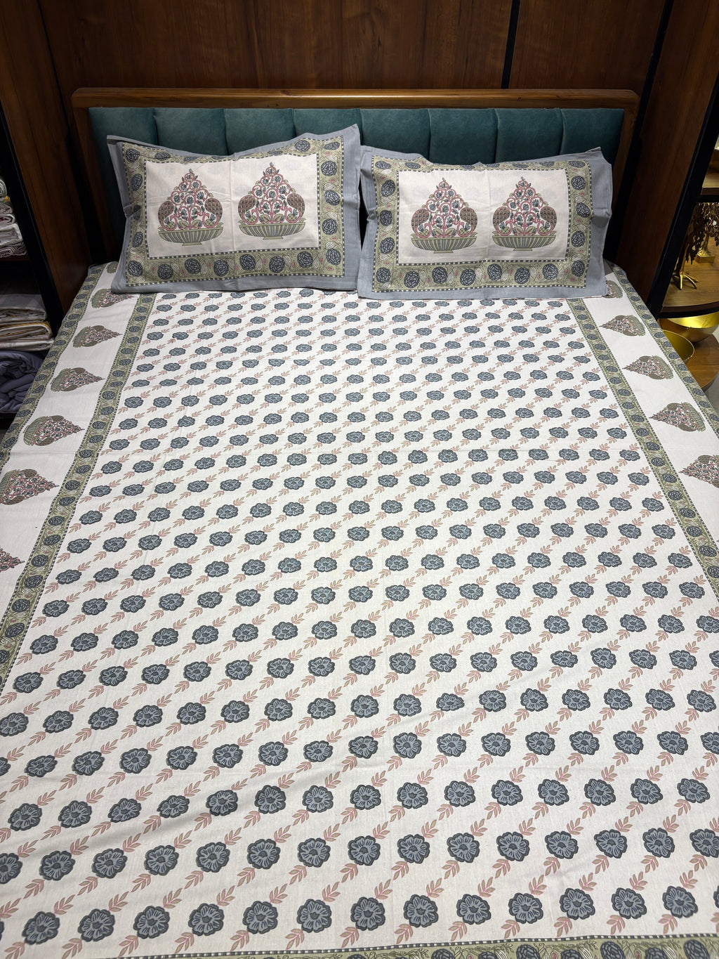 Cotton Double Bedsheet Set