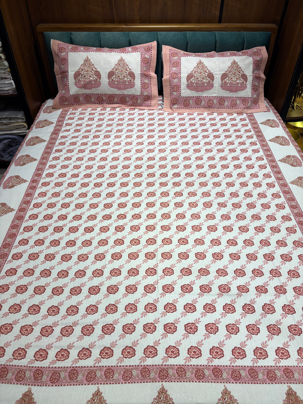 Cotton Double Bedsheet Set