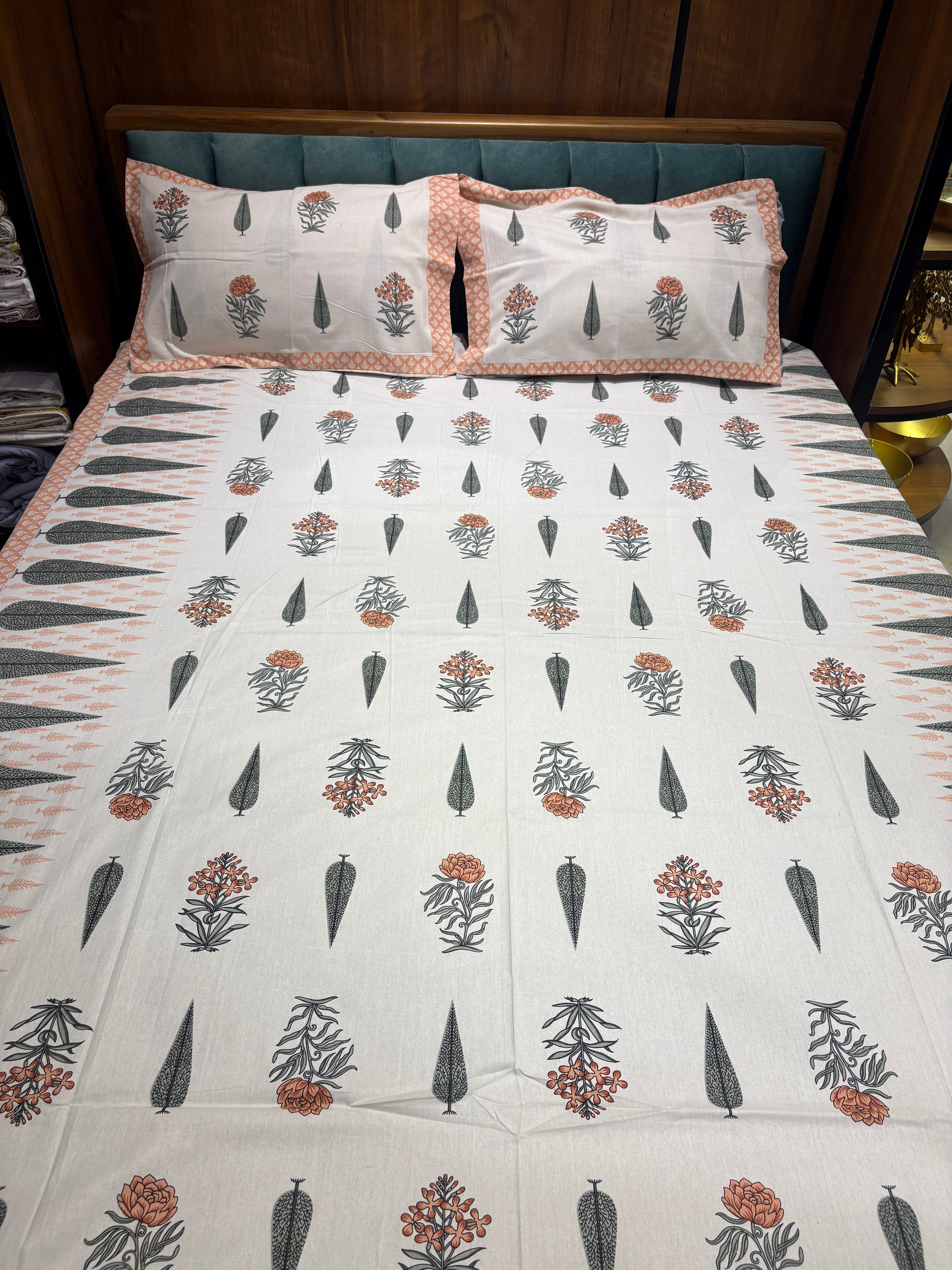 Cotton Double Bedsheet Set