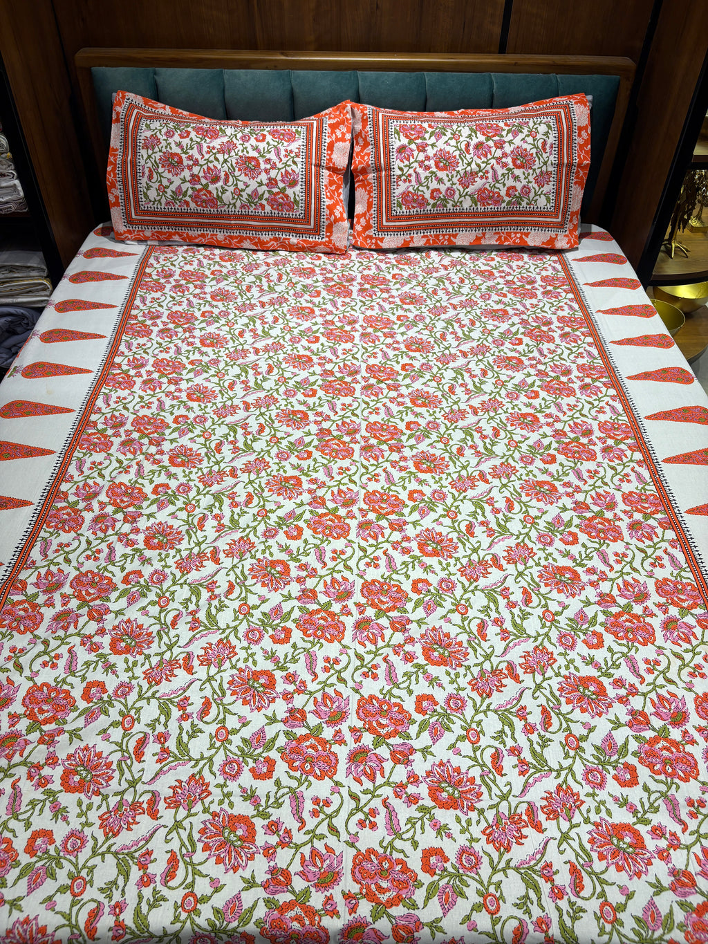 Cotton Double Bedsheet Set