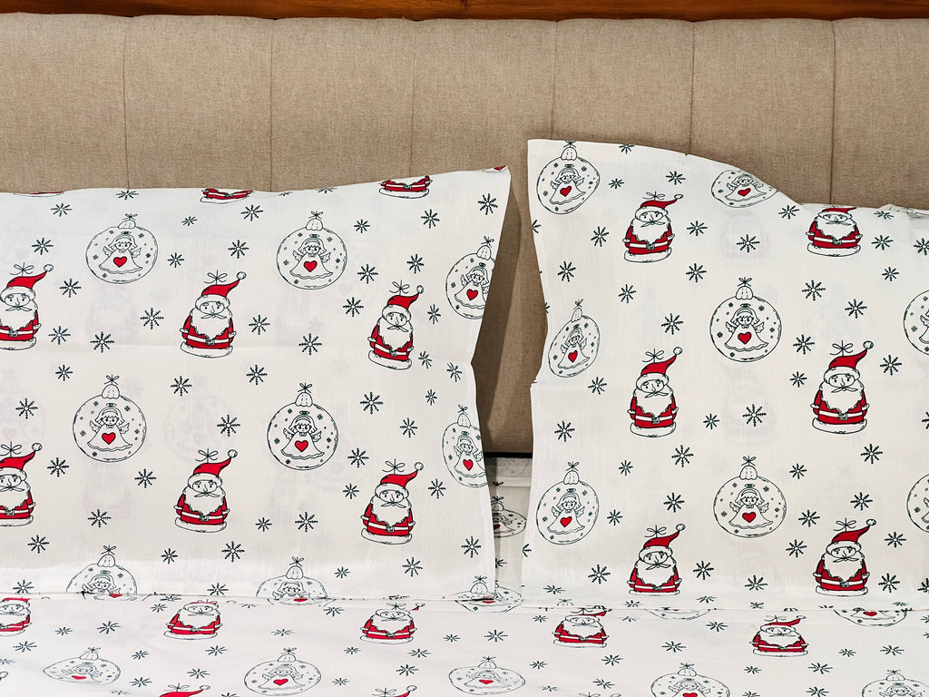 Xmas Theme Single  Bedsheets