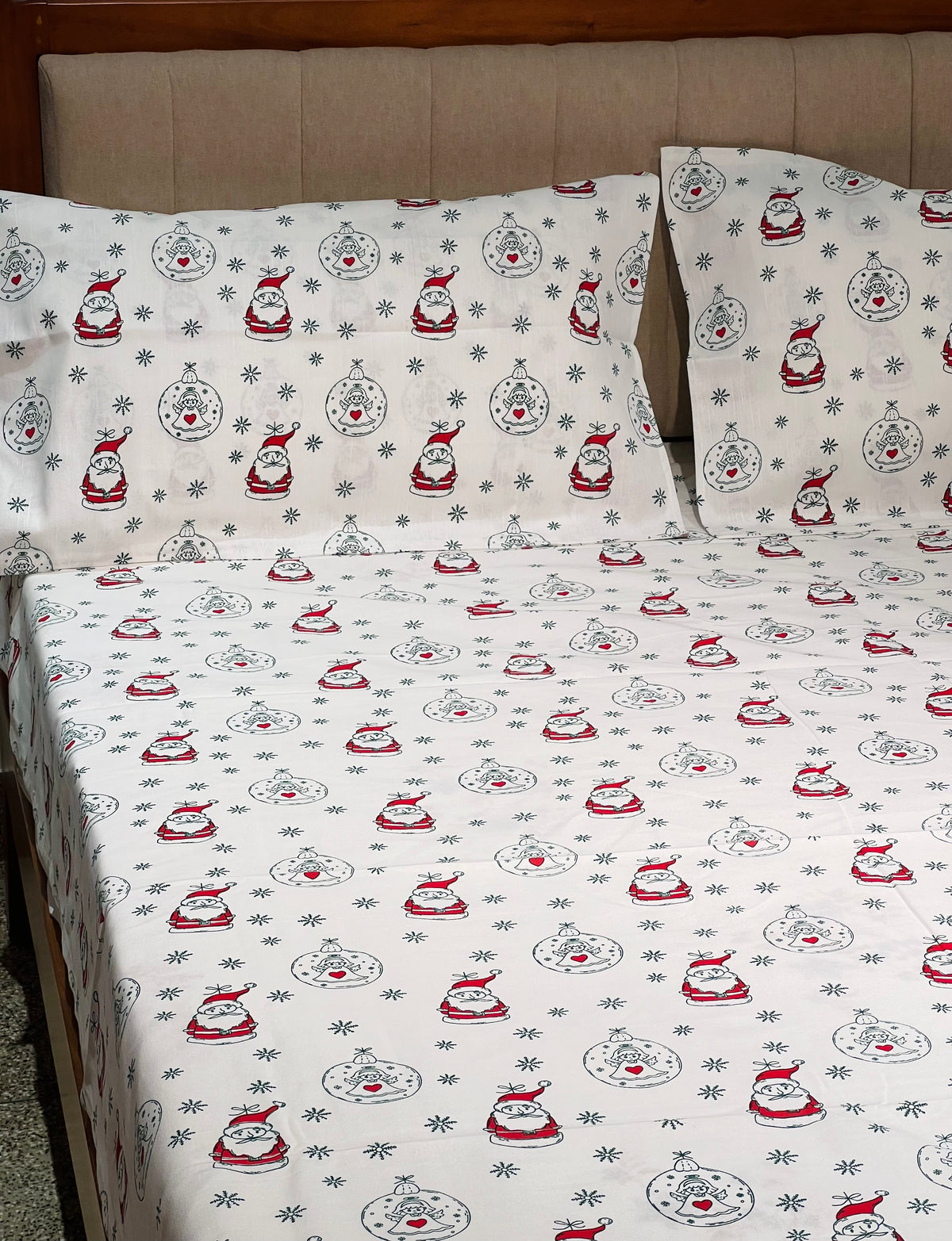 Xmas Theme Single  Bedsheets