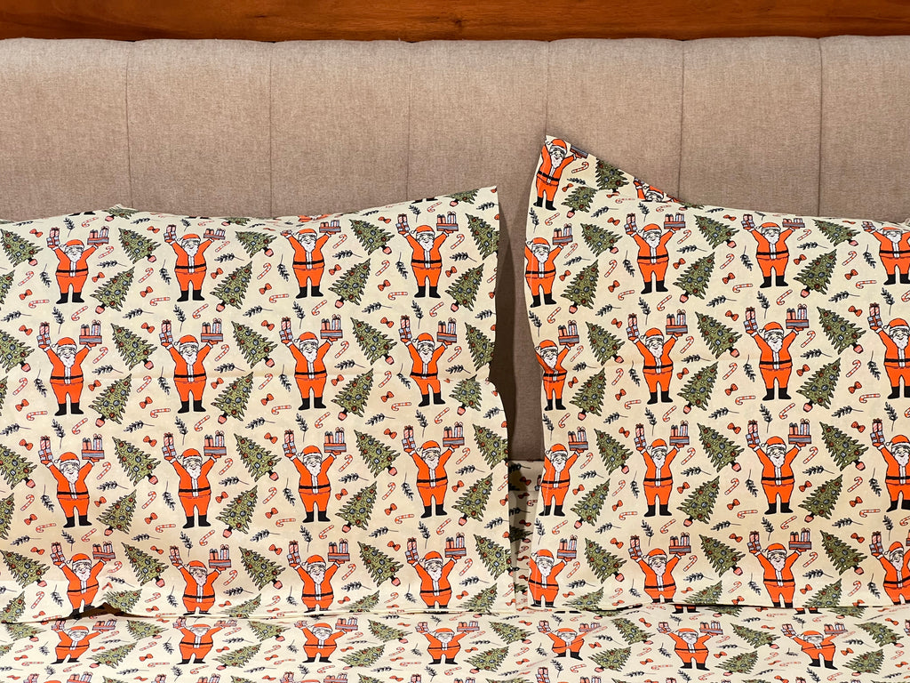 Xmas Theme Single Bedsheets