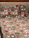 Xmas Theme Single Bedsheets