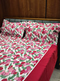 Xmas Theme King Size Bedsheets