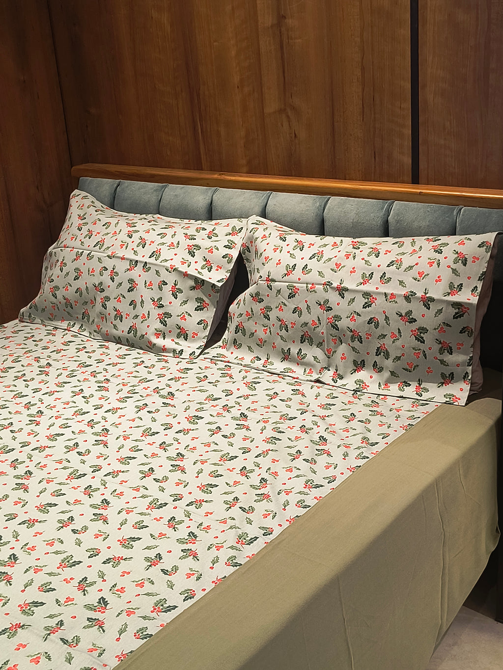 Xmas Theme King Size Bedsheets