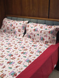 Xmas Theme King Size  Bedsheets