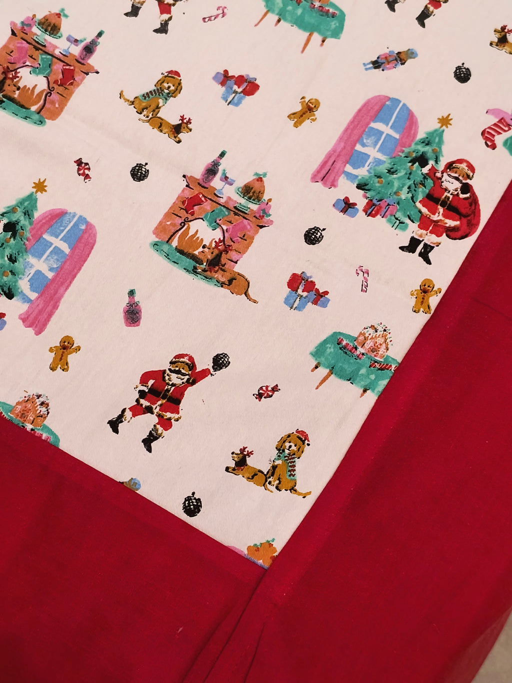 Xmas Theme King Size  Bedsheets