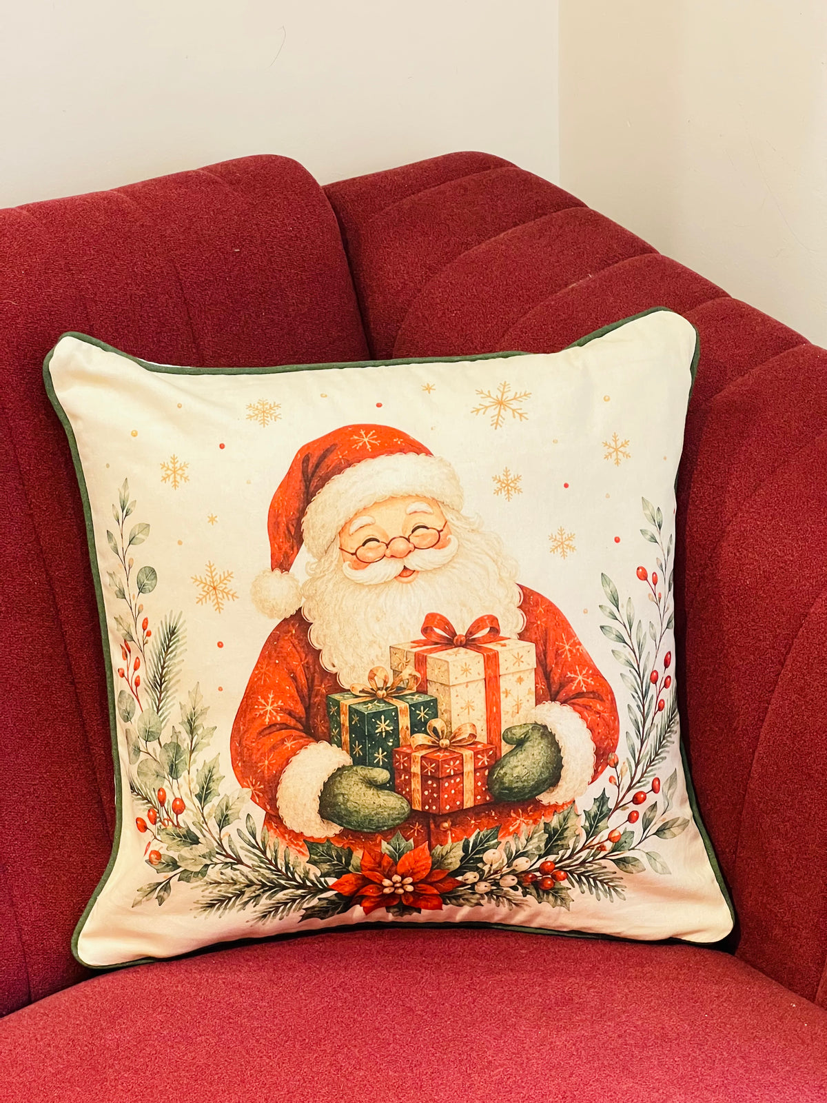 Xmas Theme Cushion Cover