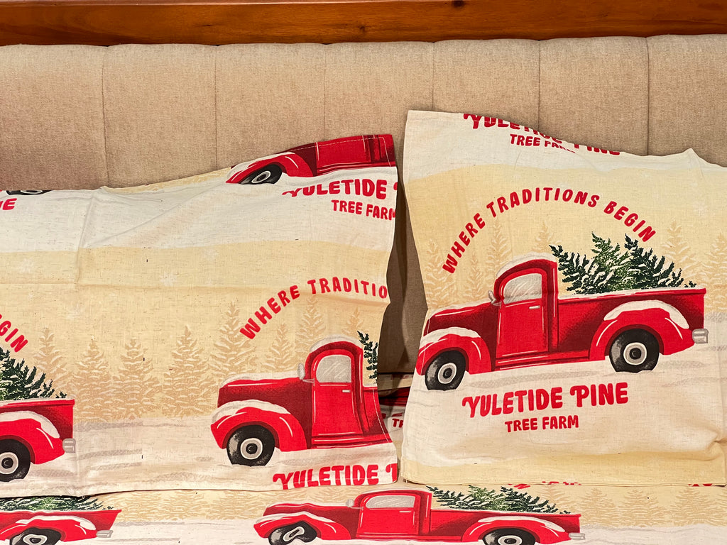 Xmas Theme Single Bedsheets
