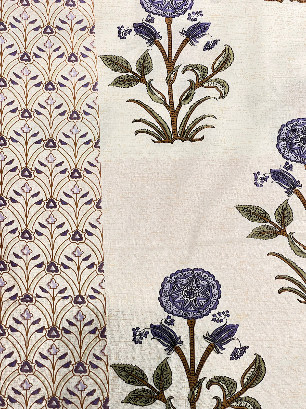 Block Print King Size Bedsheet