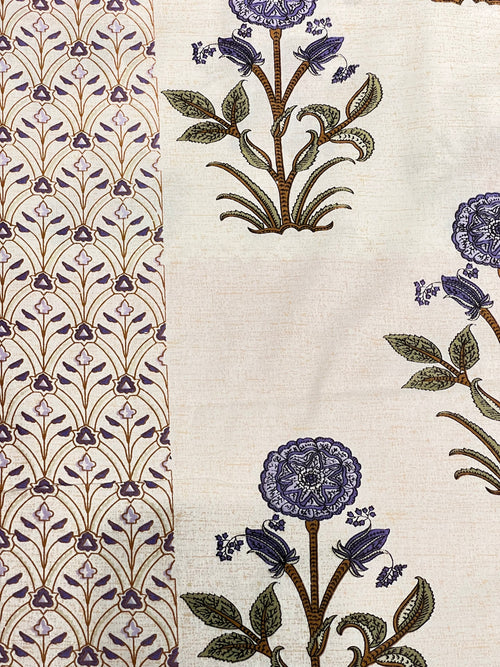 Block Print King Size Bedsheet