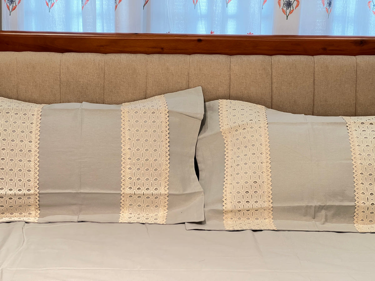 Elegant Hakoba lace Bedsheets