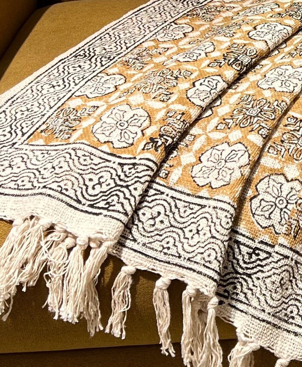 Printed Sofa Throw