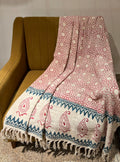 Printed Sofa Throw