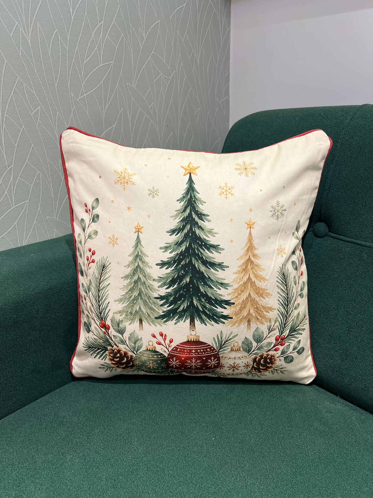 Xmas Theme Cushion Cover