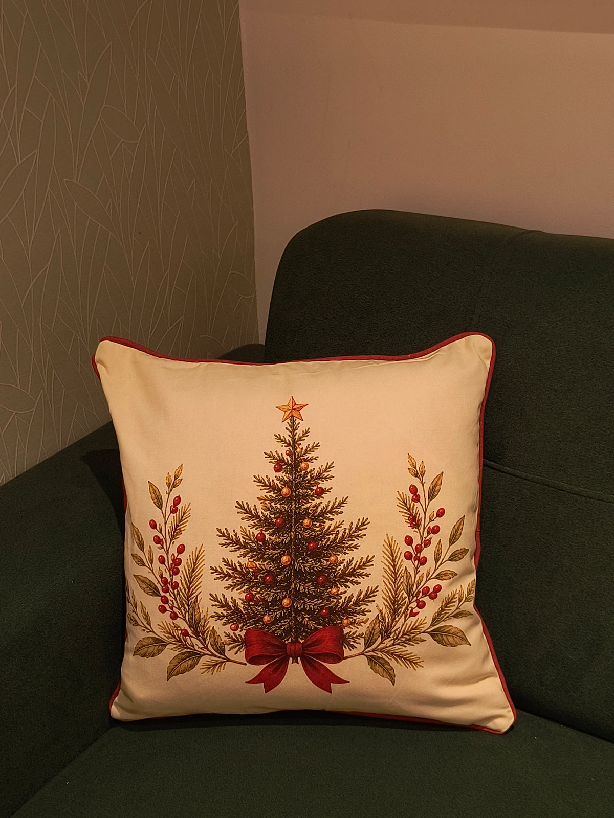 Xmas Theme Cushions Cover