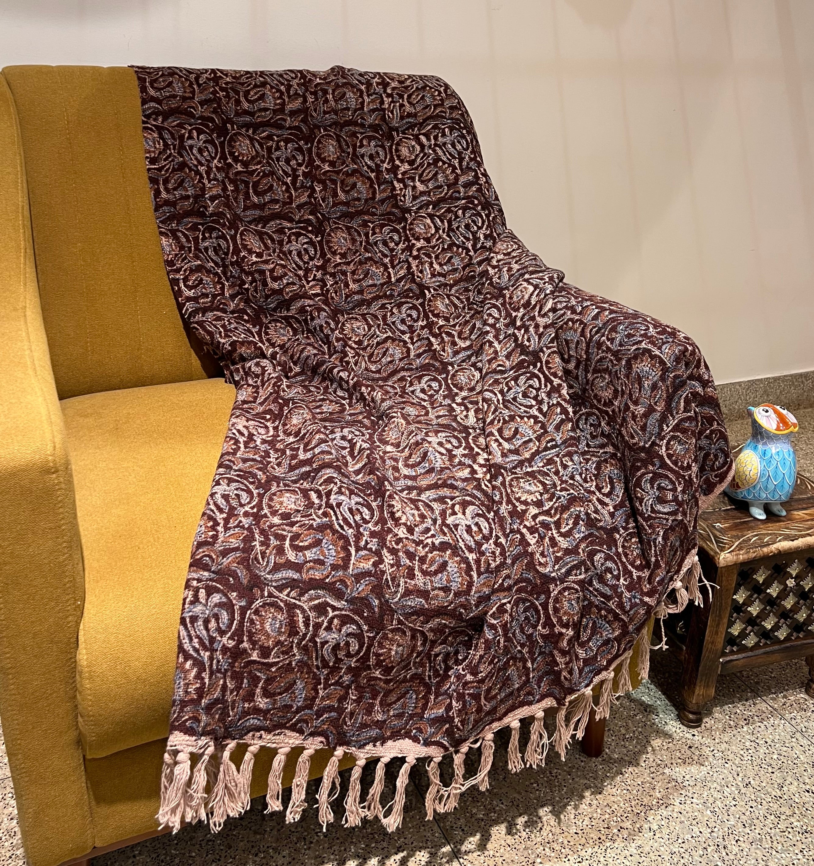 Printed Sofa Throw