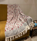 Printed Sofa Throw