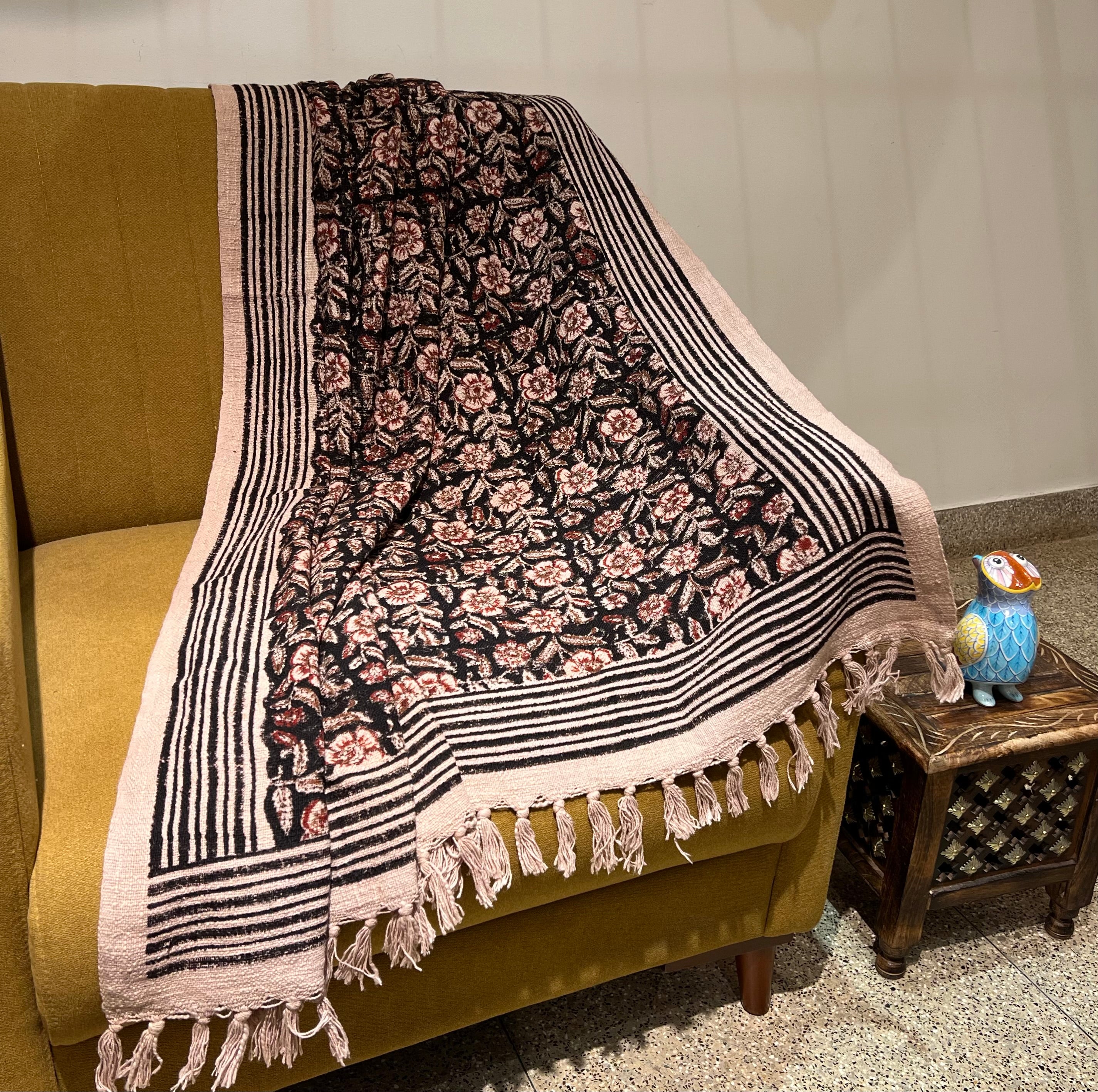 Printed Sofa Throw