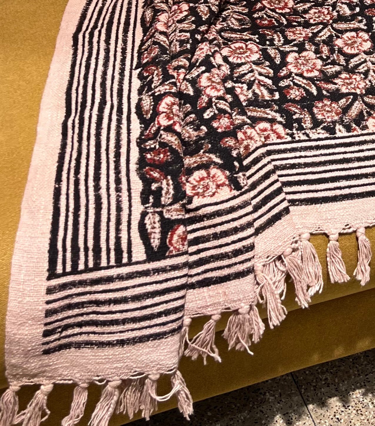 Printed Sofa Throw